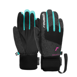 Mănuși Reusch Simon R-TEX XT Junior Black Melange/Bachelor Button/Knockout Pink - 2024/25