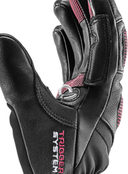 Mănuși LEKI Griffin Pro 3D Woman Black/Rose- 2024/25
