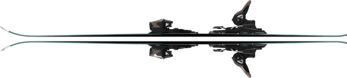 Schiuri Atomic Cloud Q8 + M 10 GW Black/Sand - 2025/26