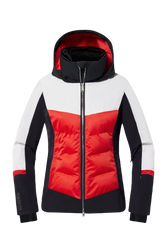 Jachetă de schi Descente Iriss Super White/Electric Red - 2025/26