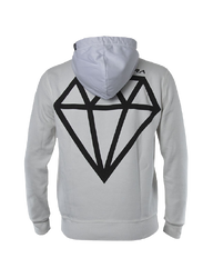 ENERGIAPURA Sweatshirt Svarte Like A Diamond Alb