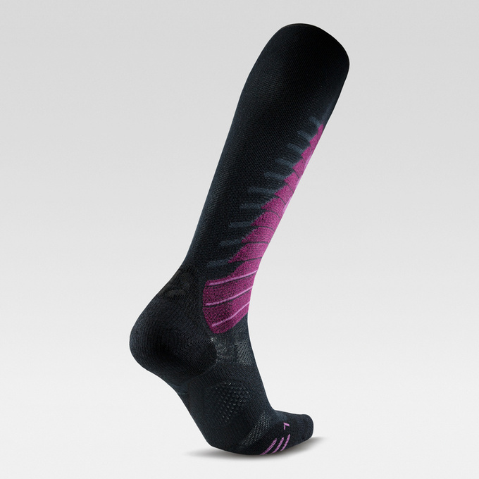 Șosete de schi UYN Women Ski One Biotech Black/Purple - 2025/26