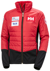 Geaca izolatoare Helly Hansen World Cup Insulator Jacket Red - 2023/24