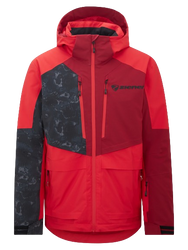 Geaca de  Ziener Trivor Junior Padded Red Black Foggy - 2024/25