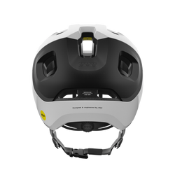 Cască de bicicletă POC Axion Race MIPS Hydrogen White/Uranium Black Matt