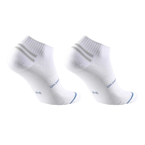 Șosete de exterior UYN Unisex All Round Low Cut 2Pack White/White