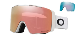 Ochelari de schi Oakley Line Miner Pro M Matte White Prizm Rose Gold + lentile suplimentare Prizm Sapphi - 2024/25