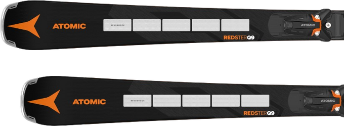 Schiuri Atomic Redster Q9 Revoshock S + X 12 GW Black/Orange - 2024/25