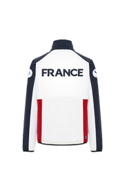 Softshell pentru bărbați Colmar Replica Softshell Jacket White/Navy/Bright Red - 2025/26