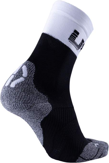 Sosete de Ciclism UYN Man Cycling Light Socks Black/White