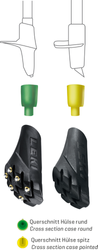 LEKI Power Grip Pad Multi System (pereche) (pentru alte mărci de lansete)
