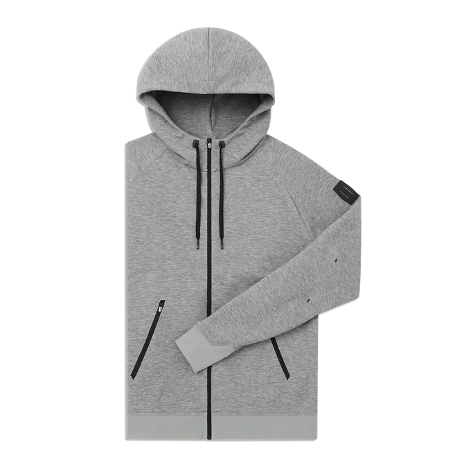 Hanorac On Running Zip Hoodie Grey - 2025