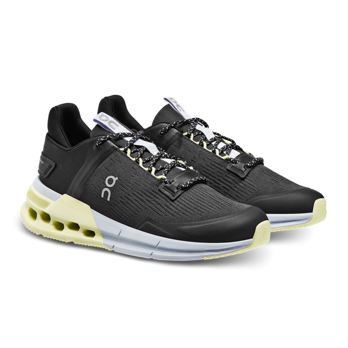 Pantofi pentru femei On Running Cloudnova Flux Black/Hay