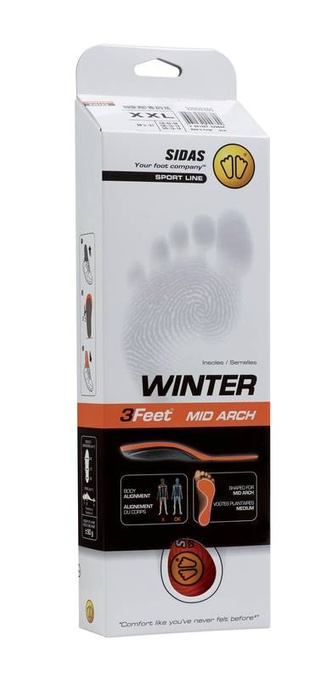 Inserții pentru pantofi Sidas Winter 3Feet Mid 