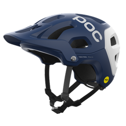 Cască de bicicletă POC Tectal Race MIPS Lead Blue/Hydrogen White Matt