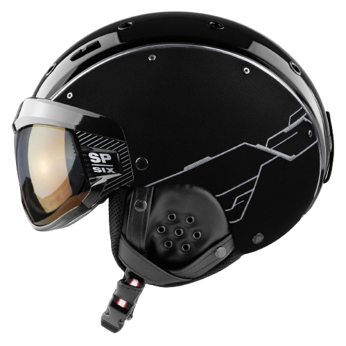 Cască Casco SP-6 Limited Circuit Black Silver - 2024/25