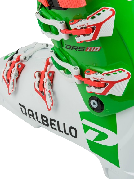Clapari schi Dalbello DRS 110 White/Green Race - 2024/25
