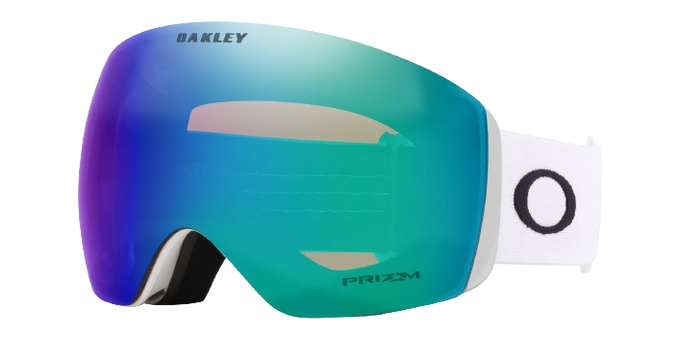 Ochelari de schi Oakley Flight Deck L Matte White/Prizm Argon Iridium - 2025/26