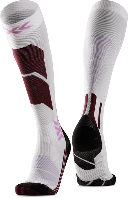 Ciorapi X-Socks Ski Perform OTC WMN X WHITE/LAVENDER - 2025/26