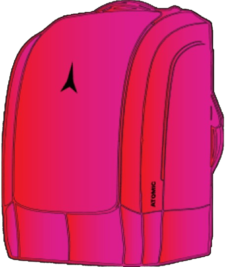 Rucsac Atomic Redster Pack 100l Red Tension - 2025/26