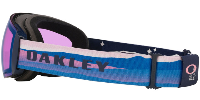 Ochelari de schi Oakley Flight Deck Pro M Mikaela Shiffrin Sig/Prizm Snow Iced Iridium + Additional lens Prizm Snow Sapphire Iridium - 2025/26