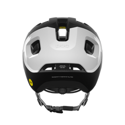 Cască de bicicletă POC Axion Race MIPS Uranium Black Matt/Hydrogen White