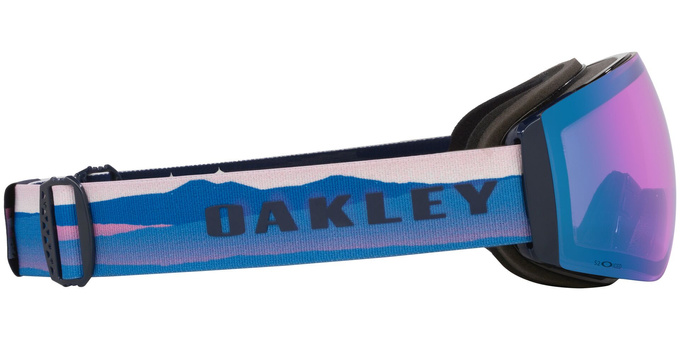Ochelari de schi Oakley Flight Deck Pro M Mikaela Shiffrin Sig/Prizm Snow Iced Iridium + Additional lens Prizm Snow Sapphire Iridium - 2025/26