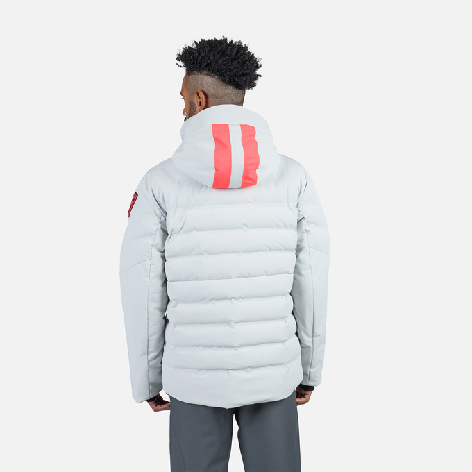 Geaca de schi Rossignol Hero Blackside Puffy JKT Soft Gray - 2024/25