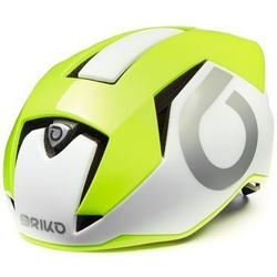 Cască de bicicletă BRIKO Gass 2.0 White Yellow/Fluo Silver - 2021
