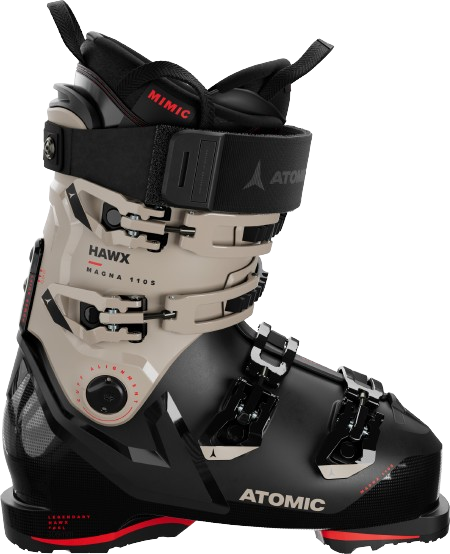 Clăpari de schi Atomic Hawx Magna 110 S GW Black/Cement/Red – 2024/25