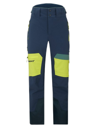 Pantaloni de schi Ziener Tewes Full-Zip Man Dark Navy Lime - 2025/26