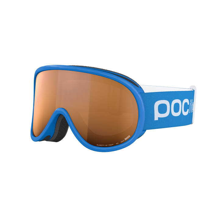 Ochelari de protecție POC Pocito Retina Fluorescent Blue/Partly Sunny Light Orange - 2025/26