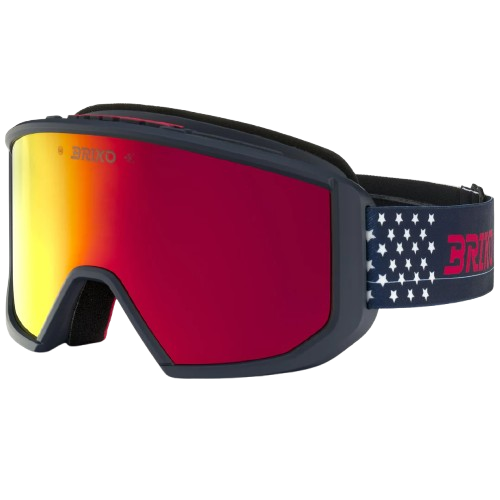 Ochelari de protecție Briko Vulcano Mask USA Tangaroa Blue Red - 2024/25