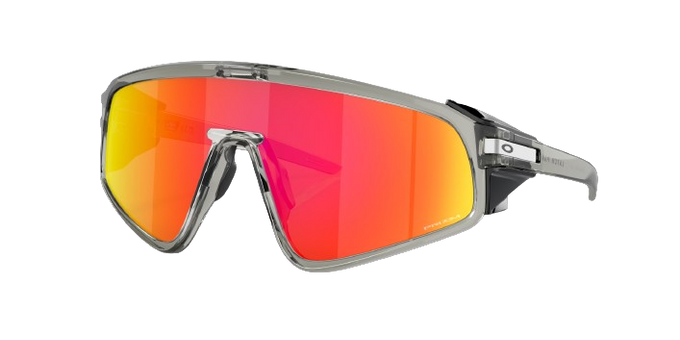 Ochelari de vedere OAKLEY Latch Panel Prizm Ruby Lenses / Grey Ink Frame