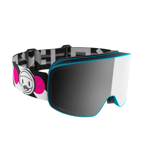 Ochelari de protecție Flaxta Prime Kids Black/Pink/Silver - 2025/26