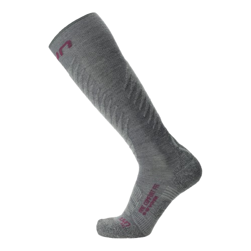 Șosete de schi UYN Woman Ski One Comfort Fit Grey/Purple - 2025/26