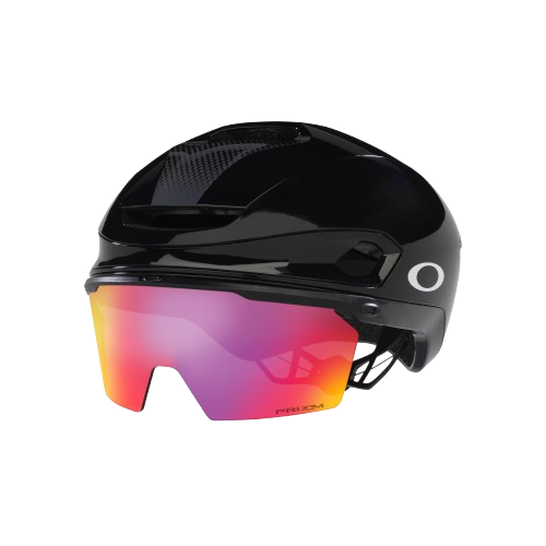 Cască de bicicletă Oakley ARO7 Road Black Gloss Ice/Prizm Road