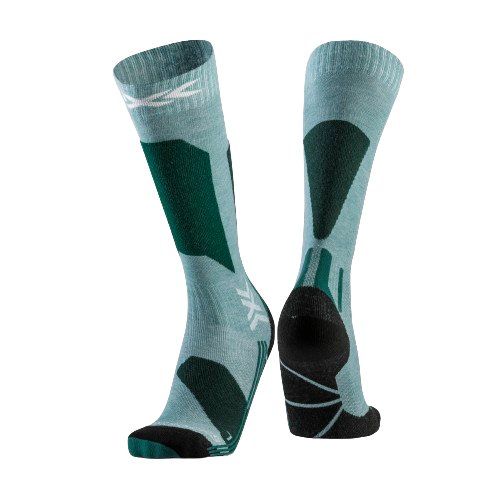 Șosete X-socks Ski Discover OTC WMN Sage Green/English Lawn - 2025/26
