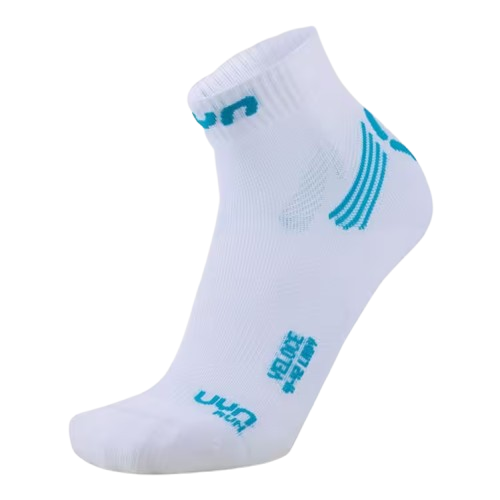 șosete de alergare UYN Run Veloce Woman White/Turquoise