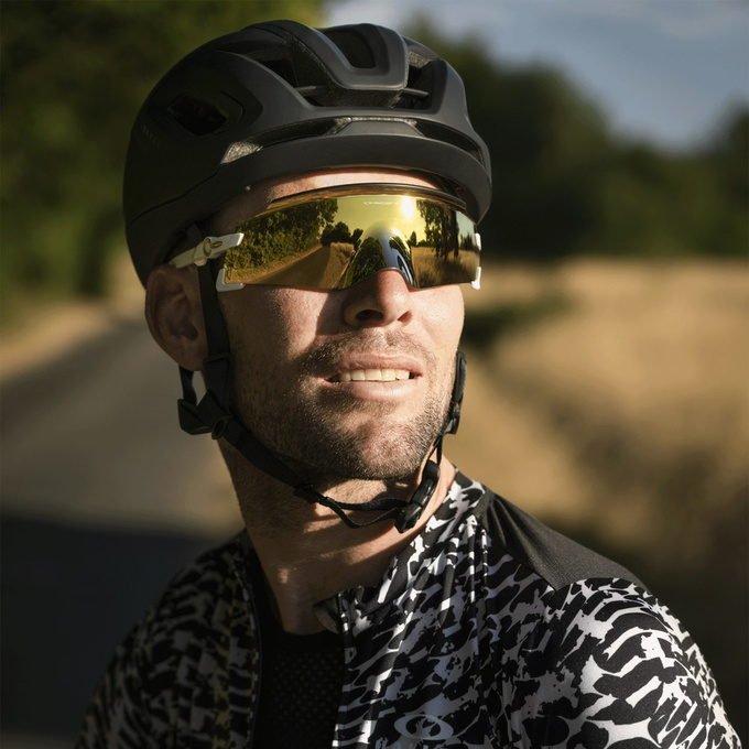 Ochelari de vedere OAKLEY Kato Cavendish Edition Prizm 24k Lenses/Cavendish White Frame