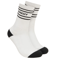 Șosete Oakley Icon B1B Socks 2.0 White/Black