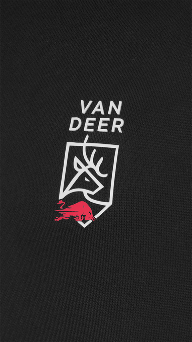 Bluza cu glugă Van Deer Essential Hoodie Black - 2025/26
