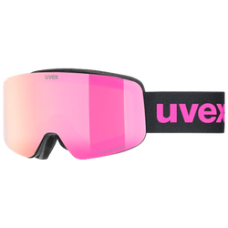Uvex PWDR FM Black Matt/Mirror Pink - 2025/26