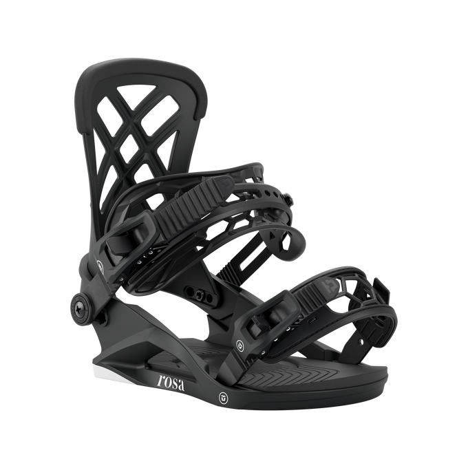 Legaturi Snowboard Union Rosa Black (Woman)- 2025/26