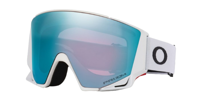 Ochelari de schi Oakley Flow Scape M Matte White/Prizm Snow Sapphire Iridium + Additional lens Prizm Snow Iced Iridium - 2025/26