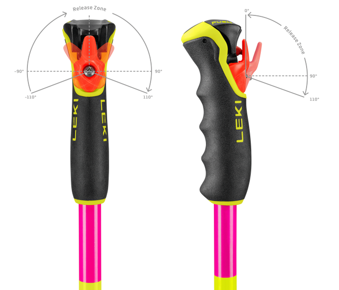Stâlpi LEKI Spitfire Vario 3D Pink - 2025/26