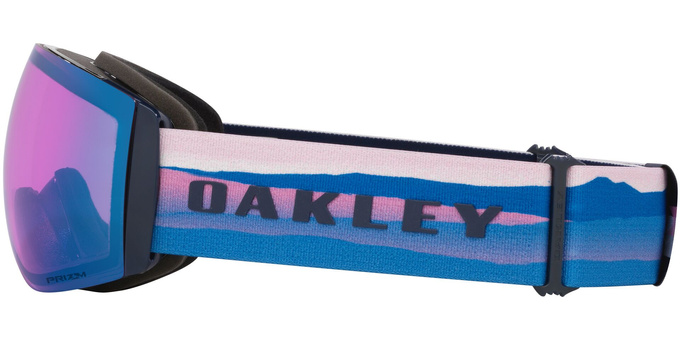 Ochelari de schi Oakley Flight Deck Pro L Mikaela Shiffrin Sig/Prizm Snow Iced Iridium + Additional lens Prizm Snow Sapphire Iridium - 2025/26