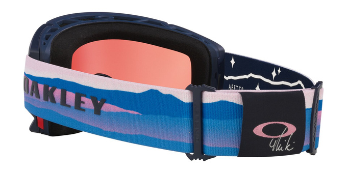 Ochelari de schi Oakley Flow Scape L Mikaela Shiffrin Signature/Prizm Snow Sapphire Iridium + Additional lens Prizm Snow Iced Iridium - 2025/26