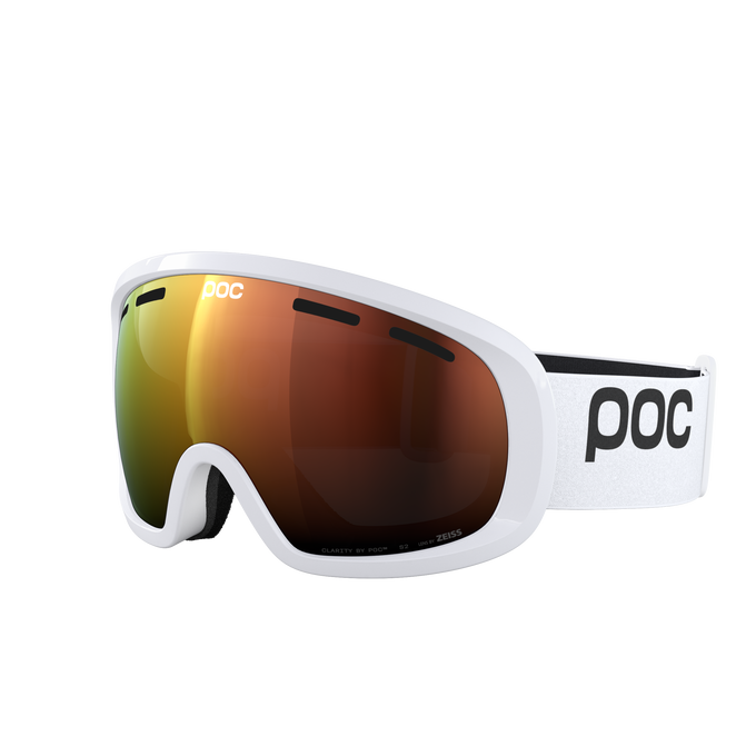 Ochelari de schi POC Fovea Mid Hydrogen White/Partly Sunny Orange - 2025/26