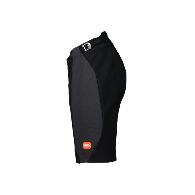 Pantaloni Scurți cu Elastic POC Race Shorts Uranium Black - 2025/26